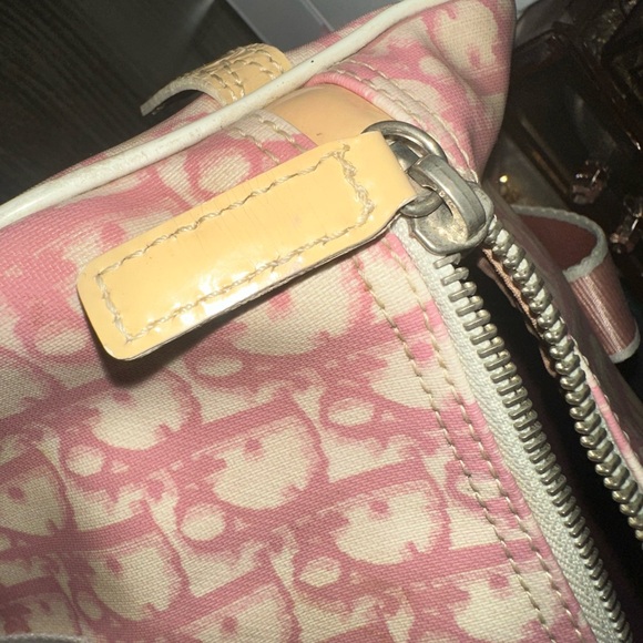 Christian Dior Boston Trotter Handbag Pink NO2 Y2K Vintage - Picture 13 of 17